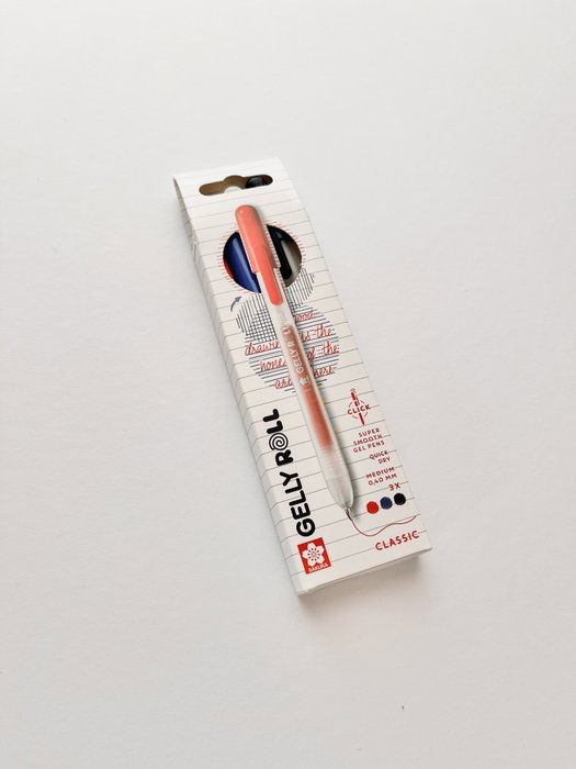 Sakura Gelly Roll Retractable Classic Bolígrafo de Gel Azul, Rojo y Negro Sakura Gelly Roll Retractable Classic Bolígrafo de Gel Azul, Rojo y Negro